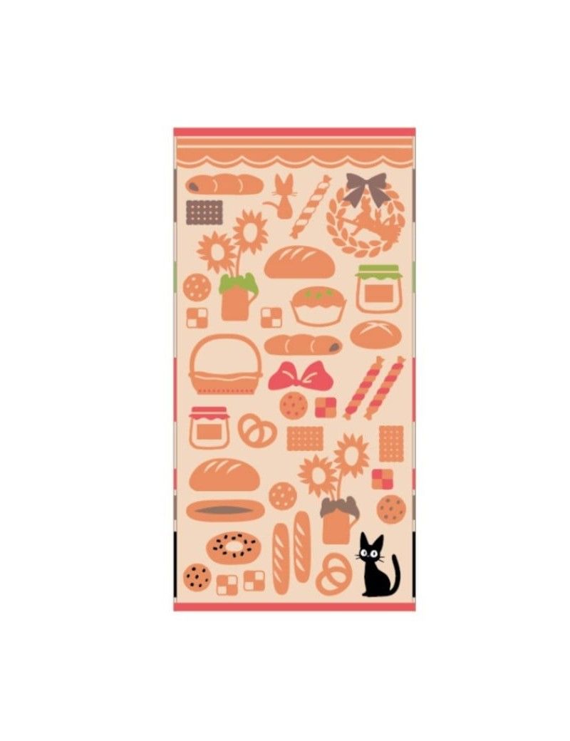 KIKI LA PETITE SORCIERE - Boulangerie Jiji - Grande Serviette 60x120cm Benelic / Studio Ghibli 1 - Culture-Pop-France KIKI LA PETITE SORCIERE - Boulangerie Jiji - Grande Serviette 60x120cm Benelic / Studio Ghibli 1 - Culture-Pop-France