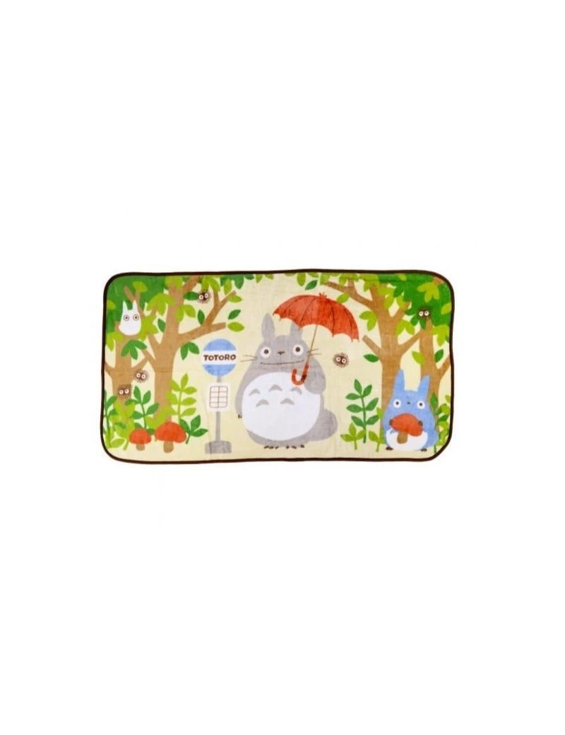 MON VOISIN TOTORO - Totoro Arrêt de Bus - Couverture 80x150cm Benelic / Studio Ghibli 1 - Culture-Pop-France MON VOISIN TOTORO - Totoro Arrêt de Bus - Couverture 80x150cm Benelic / Studio Ghibli 1 - Culture-Pop-France