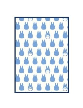 MON VOISIN TOTORO - Totoro Bleu - Couverture 100x140cm Benelic / Studio Ghibli 1 - Culture-Pop-France