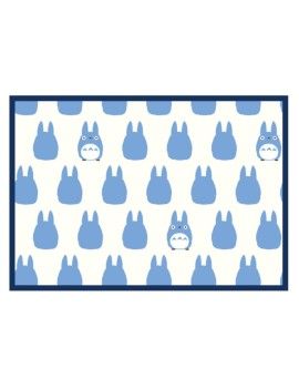 MON VOISIN TOTORO - Totoro Bleu - Plaid 70x100cm Benelic / Studio Ghibli 1 - Culture-Pop-France