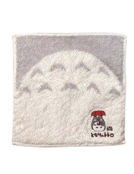 MON VOISIN TOTORO - Ventre de Totoro - Mini Serviette 25x25cm Benelic / Studio Ghibli 1 - Culture-Pop-France