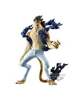 ONE PIECE - Rob Lucci - Figurine King of Artist 19cm Banpresto 1 - Culture-Pop-France