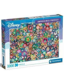DISNEY - Emoji - Puzzle Impossible 1000P Clementoni 1 - Culture-Pop-France