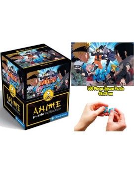 NARUTO SHIPPUDEN - Confrontation - Puzzle Cube 500P Clementoni 1 - Culture-Pop-France