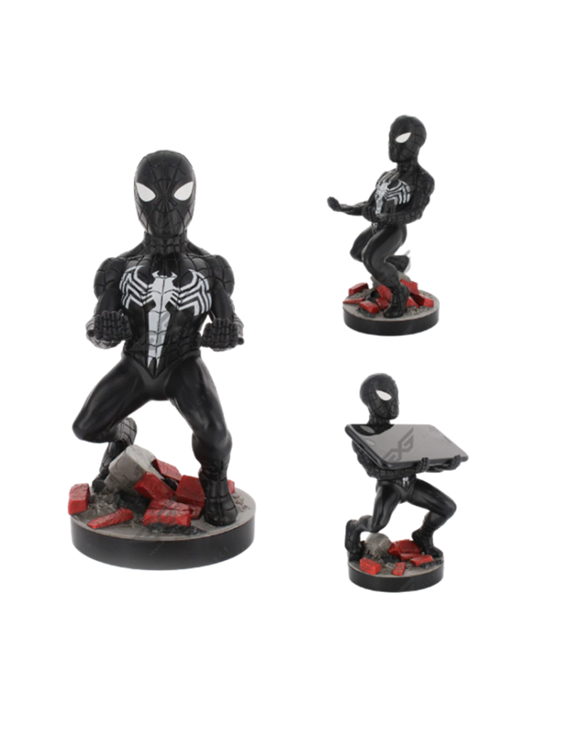 SPIDER-MAN - Symbiote - Figurine 20cm - Support Manette & Portable 1 - Culture-Pop-France SPIDER-MAN - Symbiote - Figurine 20cm - Support Manette & Portable 1 - Culture-Pop-France