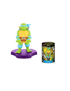 TMNT - Léonardo - Figurine Holdem 11cm - Support Manette & Portable 1 - Culture-Pop-France