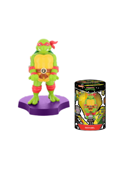 TMNT - Rafaelo - Figurine Holdem 11cm - Support Manette & Portable 1 - Culture-Pop-France