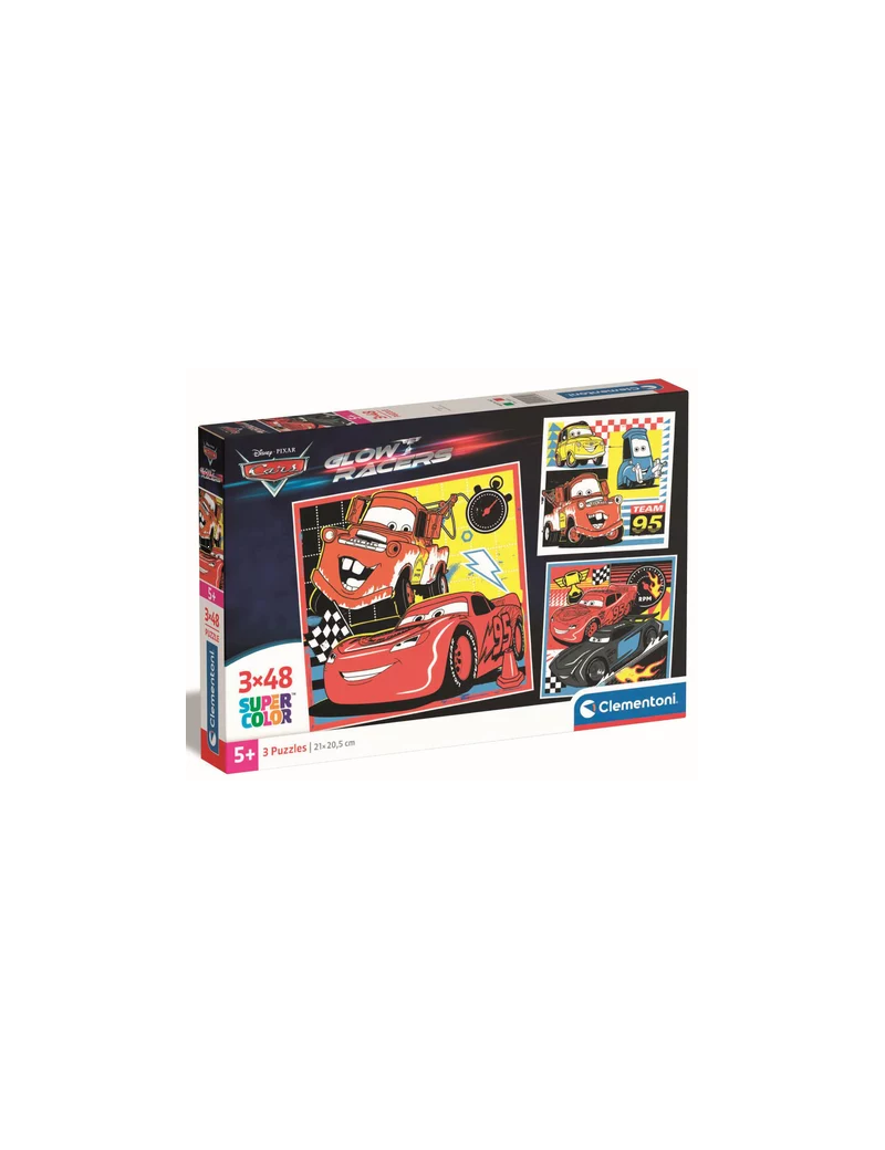 DISNEY - Cars - Set 3 Puzzle 48P Clementoni 1 - Culture-Pop-France DISNEY - Cars - Set 3 Puzzle 48P Clementoni 1 - Culture-Pop-France