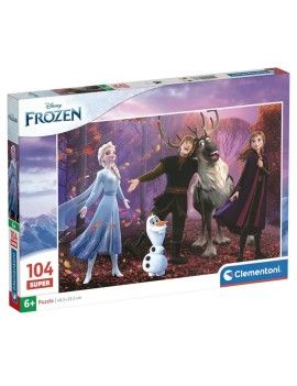 DISNEY - La Reine des Neiges - Puzzle Super Color 104P Clementoni 1 - Culture-Pop-France