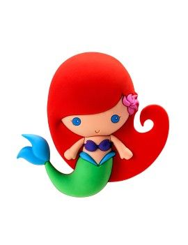 LA PETITE SIRENE - Ariel - Aimant à collectionner en mousse 3D Monogram 1 - Culture-Pop-France