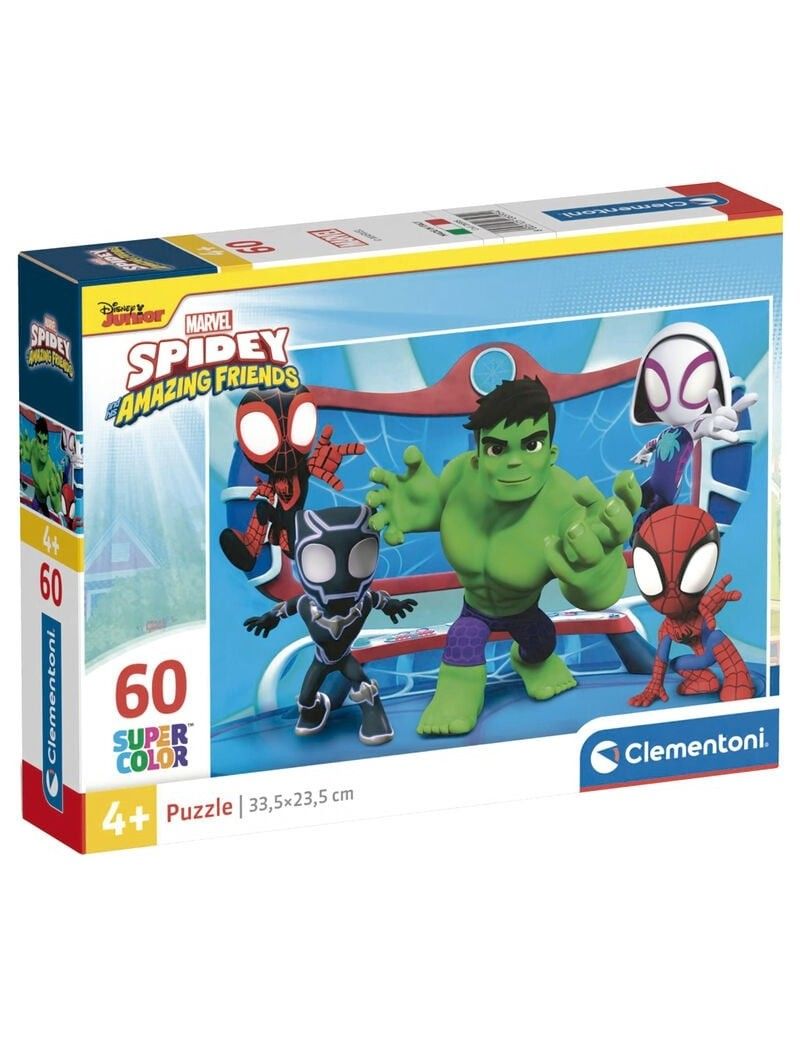 MARVEL - Spidey - Puzzle 60P Clementoni 1 - Culture-Pop-France MARVEL - Spidey - Puzzle 60P Clementoni 1 - Culture-Pop-France