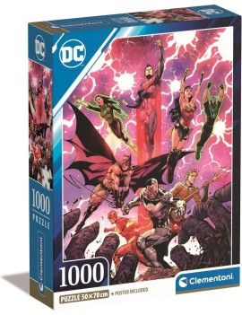 DC - La Justice League - Puzzle 1000P Clementoni 1 - Culture-Pop-France