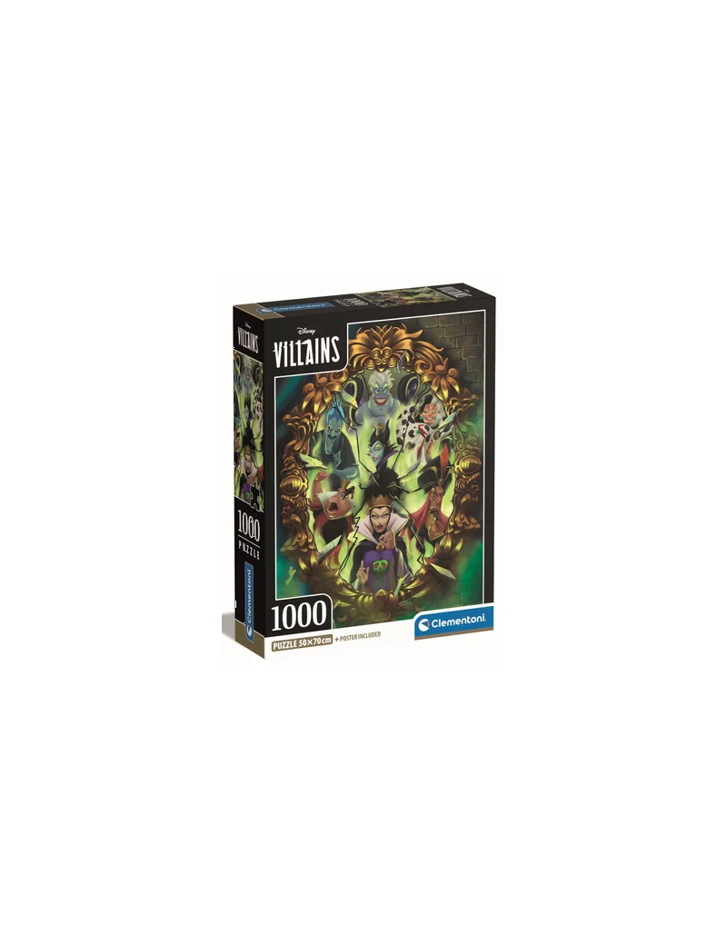 DISNEY - Villains - Puzzle 1000P Clementoni 1 - Culture-Pop-France DISNEY - Villains - Puzzle 1000P Clementoni 1 - Culture-Pop-France