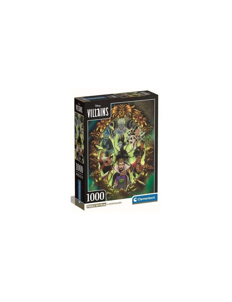 DISNEY - Villains - Puzzle 1000P Clementoni 1 - Culture-Pop-France DISNEY - Villains - Puzzle 1000P Clementoni 1 - Culture-Pop-France