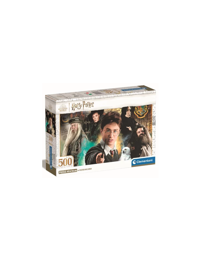 HARRY POTTER - Harry - Puzzle 500P Clementoni 1 - Culture-Pop-France HARRY POTTER - Harry - Puzzle 500P Clementoni 1 - Culture-Pop-France
