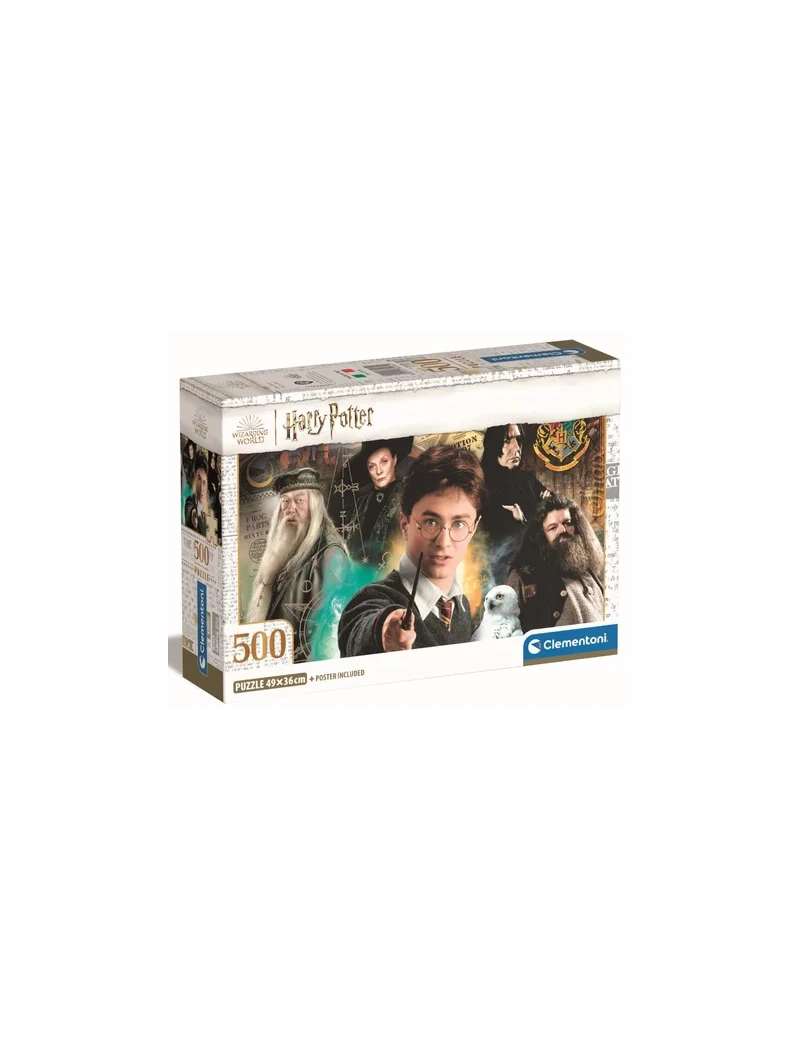 HARRY POTTER - Harry - Puzzle 500P Clementoni 1 - Culture-Pop-France HARRY POTTER - Harry - Puzzle 500P Clementoni 1 - Culture-Pop-France