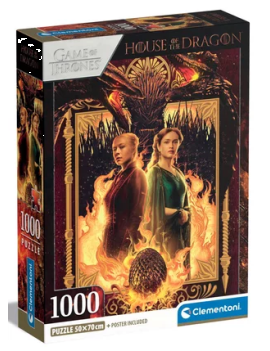 HOUSE OF THE DRAGON - Rhaenyra - Puzzle 1000P Clementoni 1 - Culture-Pop-France