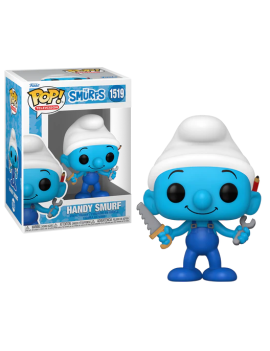 LES SCHTROUMPFS - POP TV N° 1519 - Schtroumpf Bricoleur Funko 1 - Culture-Pop-France