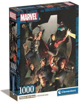 MARVEL - Les Avengers - Puzzle 1000P Clementoni 1 - Culture-Pop-France