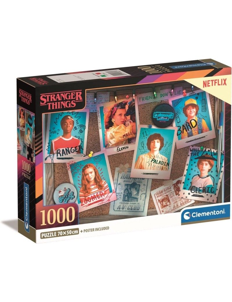 STRANGER THINGS - Puzzle 1000P Clementoni 1 - Culture-Pop-France STRANGER THINGS - Puzzle 1000P Clementoni 1 - Culture-Pop-France