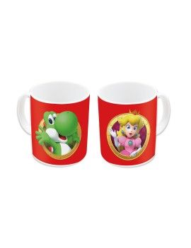 SUPER MARIO - Peach & Yoshi - Mug en Porcelaine 325ml Stor 1 - Culture-Pop-France