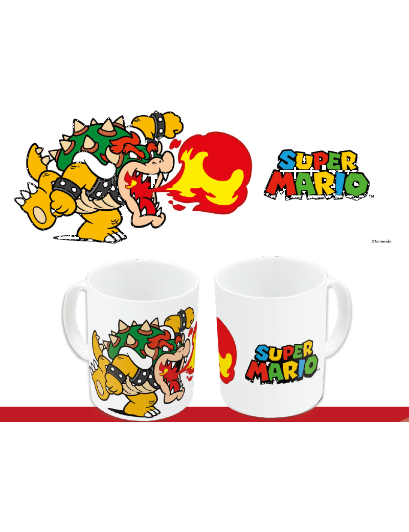 SUPER MARIO - Bowser - Mug céramique 325ml Stor 1 - Culture-Pop-France SUPER MARIO - Bowser - Mug céramique 325ml Stor 1 - Culture-Pop-France