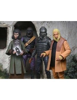 LA PLANETE DES SINGES - Pack 4 Figurines 17cm Neca 1 - Culture-Pop-France