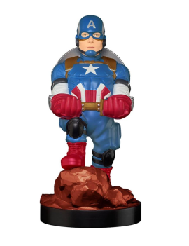 MARVEL - Captain America - Figurine 20cm - Support Manette & Portable 1 - Culture-Pop-France