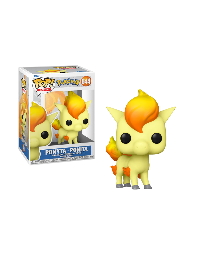 POKEMON - POP Gaming N° 644 - Ponyta Funko 1 - Culture-Pop-France POKEMON - POP Gaming N° 644 - Ponyta Funko 1 - Culture-Pop-France