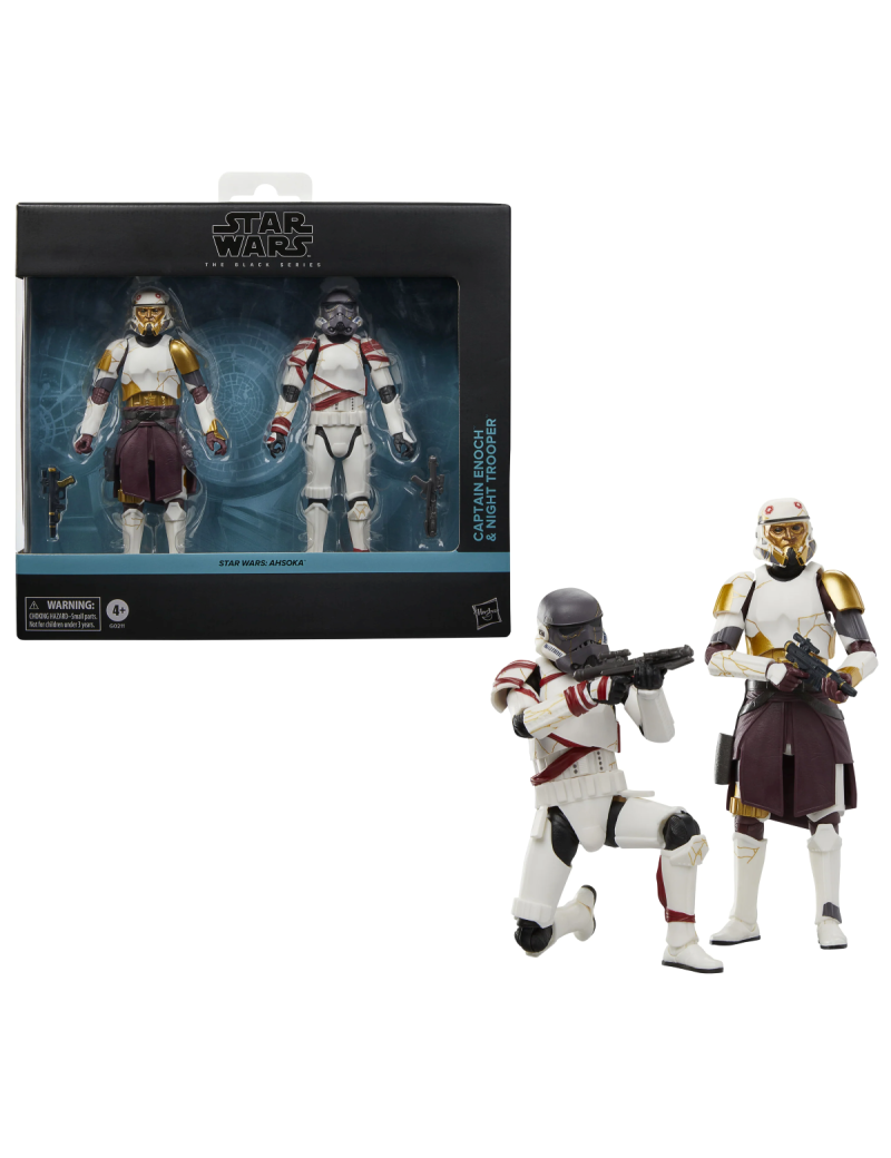 STAR WARS - Capitaine Enoch & Night Trooper - Fig. Black Series 15cm Hasbro 1 - Culture-Pop-France STAR WARS - Capitaine Enoch & Night Trooper - Fig. Black Series 15cm Hasbro 1 - Culture-Pop-France