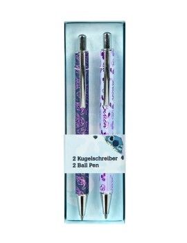 STITCH - Watercolor - Gift Box de 2 Stylos-Bille 1 - Culture-Pop-France