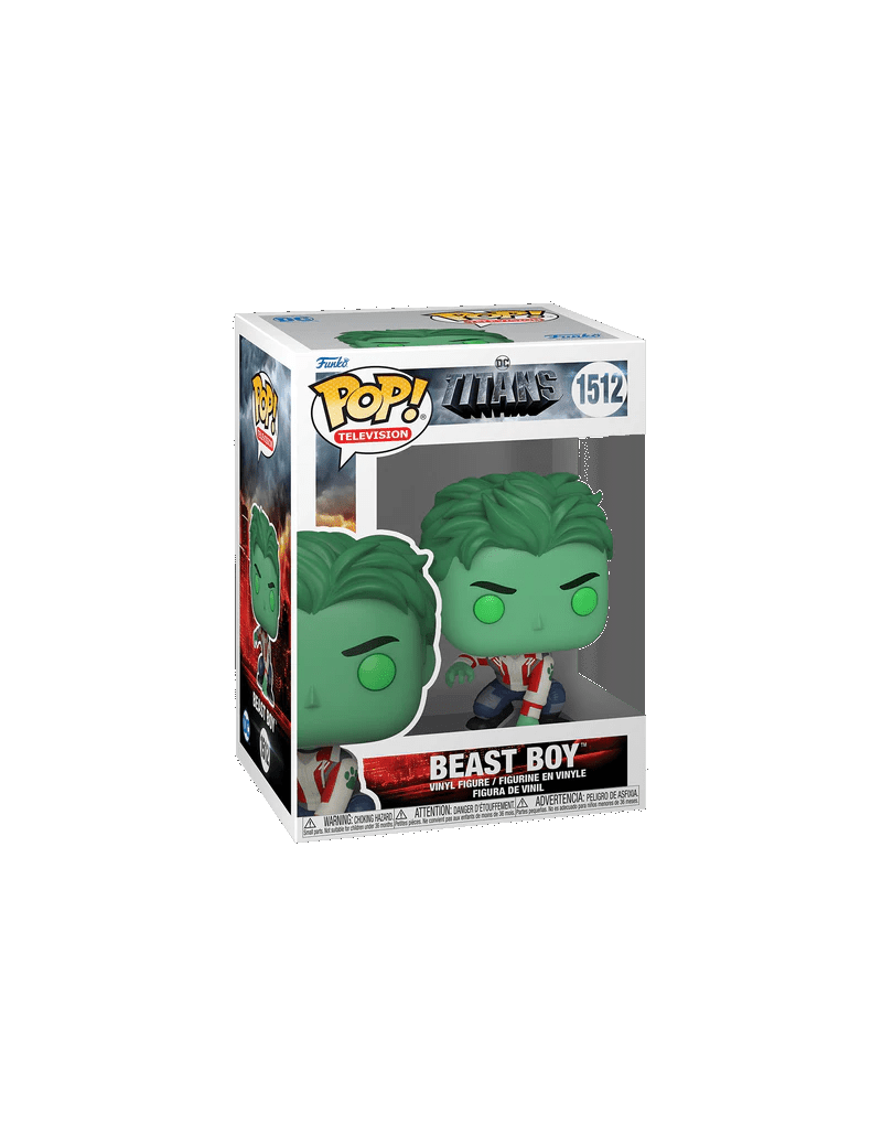 TITANS - POP TV N° 1512 - Beast Boy Funko 1 - Culture-Pop-France TITANS - POP TV N° 1512 - Beast Boy Funko 1 - Culture-Pop-France