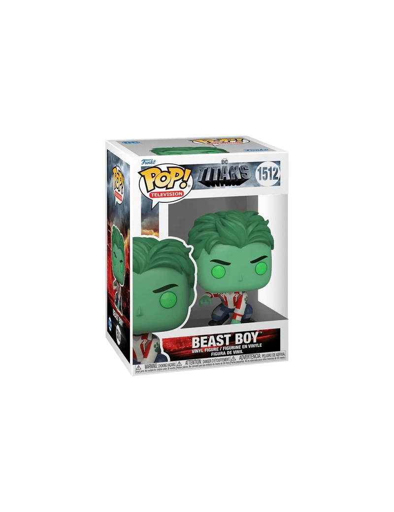 TITANS - POP TV N° 1512 - Beast Boy Funko 1 - Culture-Pop-France TITANS - POP TV N° 1512 - Beast Boy Funko 1 - Culture-Pop-France