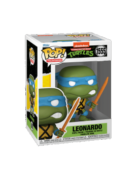 LES TORTUES NINJAS - POP TV N° 1555 - Leonardo avec Chase Funko 1 - Culture-Pop-France