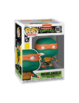 LES TORTUES NINJAS - POP TV N° 1557 - Michelangelo Funko 1 - Culture-Pop-France
