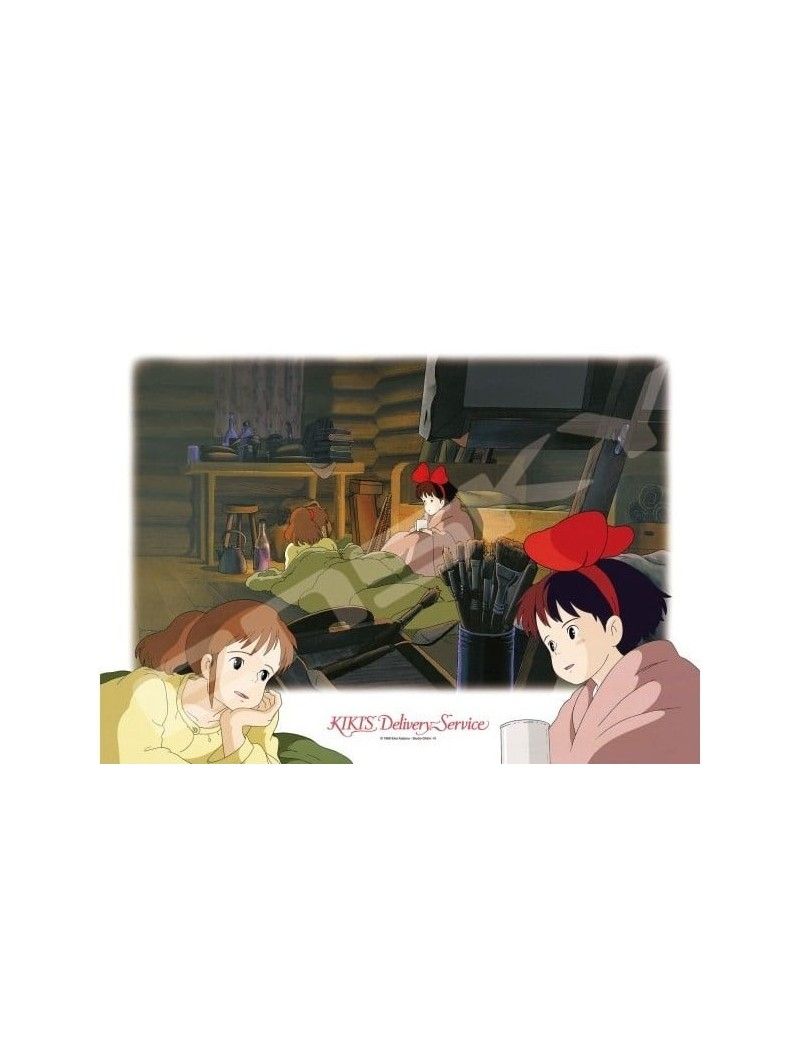 KIKI LA PETITE SORCIERE - Kiki & Ursula dans la cabane - Puzzle 500P Semic 1 - Culture-Pop-France KIKI LA PETITE SORCIERE - Kiki & Ursula dans la cabane - Puzzle 500P Semic 1 - Culture-Pop-France