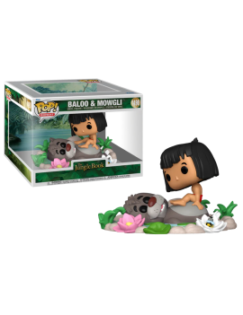 LE LIVRE DE LA JUNGLE - POP Moment N° 1490 - Baloo & Mowgli Funko 1 - Culture-Pop-France