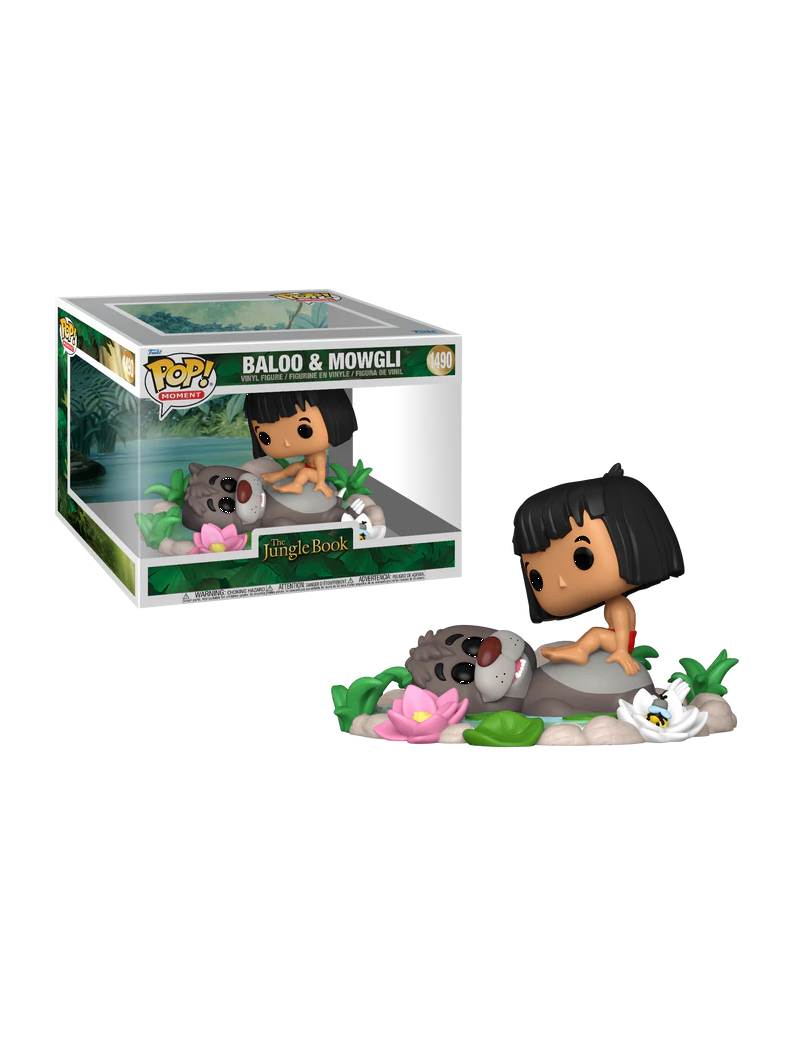 LE LIVRE DE LA JUNGLE - POP Moment N° 1490 - Baloo & Mowgli Funko 1 - Culture-Pop-France LE LIVRE DE LA JUNGLE - POP Moment N° 1490 - Baloo & Mowgli Funko 1 - Culture-Pop-France