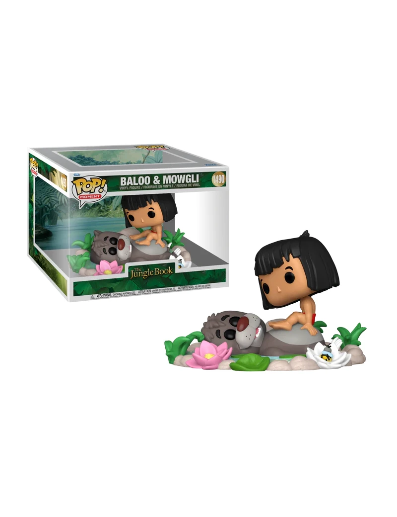 LE LIVRE DE LA JUNGLE - POP Moment N° 1490 - Baloo & Mowgli Funko 1 - Culture-Pop-France LE LIVRE DE LA JUNGLE - POP Moment N° 1490 - Baloo & Mowgli Funko 1 - Culture-Pop-France
