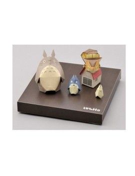 MON VOISIN TOTORO - Totoro devant la maison - Set Origami Benelic / Studio Ghibli 1 - Culture-Pop-France