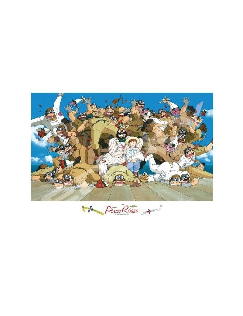 PORCO ROSSO - Photo Commémorative - Puzzle 500P Semic 1 - Culture-Pop-France PORCO ROSSO - Photo Commémorative - Puzzle 500P Semic 1 - Culture-Pop-France