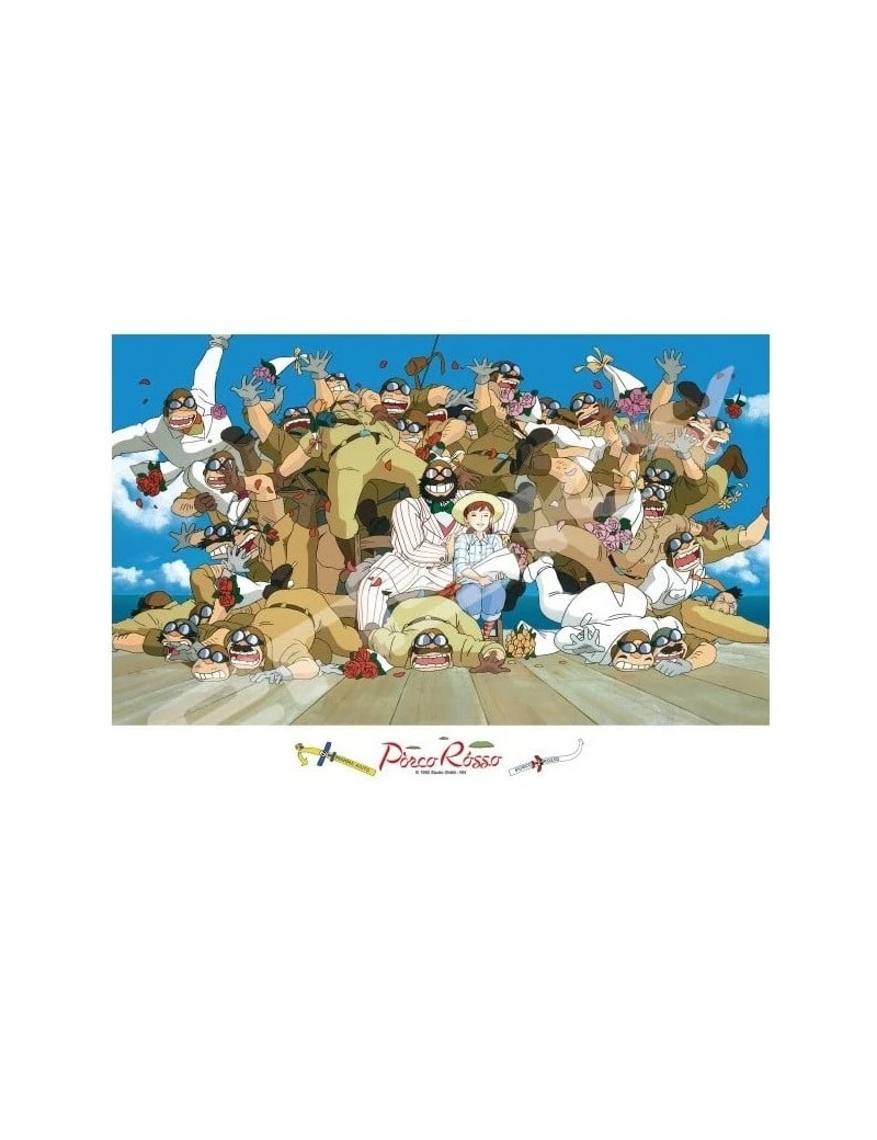 PORCO ROSSO - Photo Commémorative - Puzzle 500P Semic 1 - Culture-Pop-France PORCO ROSSO - Photo Commémorative - Puzzle 500P Semic 1 - Culture-Pop-France