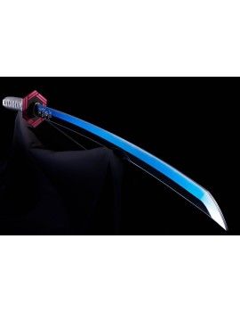 DEMON SLAYER - Epée Nichirin (Giyu Tomioka) - Réplique Proplica 95cm Bandai Tamashii Nations 1 - Culture-Pop-France