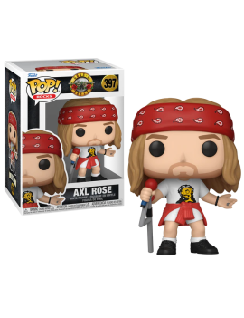 GUN N ROSES - POP Rocks N° 397 - Axel Rose (1980's) avec Chase Funko 1 - Culture-Pop-France