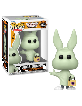 LOONEY TUNES HALLOWEEN - POP Animation N° 1673 - Bugs Bunny (Fantome) Funko 1 - Culture-Pop-France