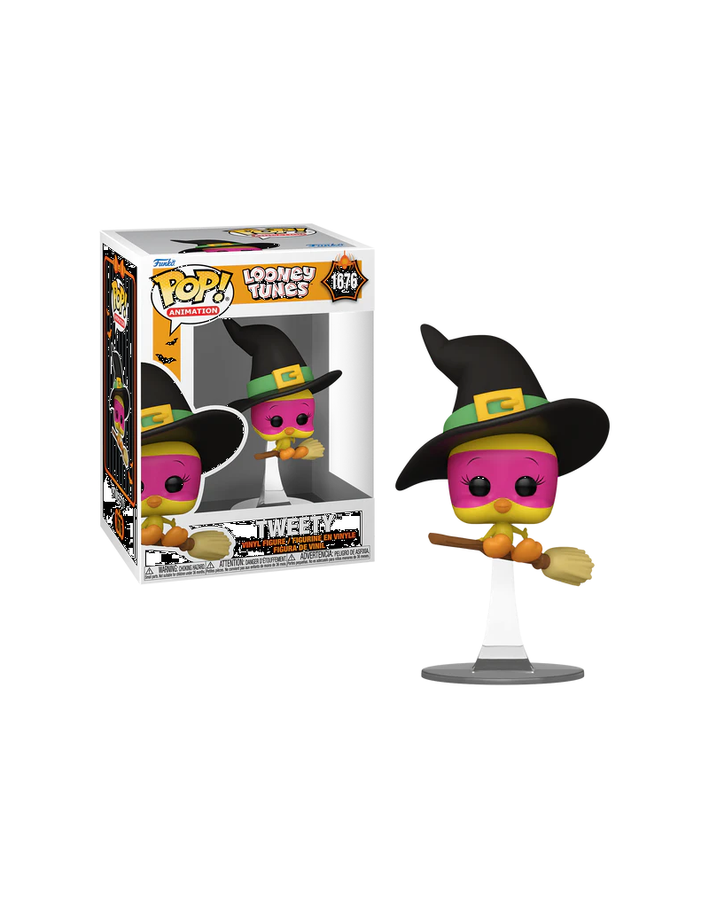 LOONEY TUNES HALLOWEEN - POP Animation N° 1676 - Titi (Soricère) Funko 1 - Culture-Pop-France LOONEY TUNES HALLOWEEN - POP Animation N° 1676 - Titi (Soricère) Funko 1 - Culture-Pop-France