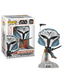 THE MANDALORIAN - POP Star Wars N° 714 - Bo-Katan avec Darksaber Funko 1 - Culture-Pop-France