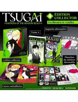 TSUGAI - DAEMONS OF THE SHADOW REALM - Tome 4 - EDITION COLLECTOR Glenat 1 - Culture-Pop-France