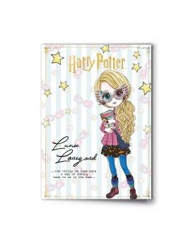 HARRY POTTER - Luna Lovegood - Carte de Voeux avec Pin's Carat 1 - Culture-Pop-France