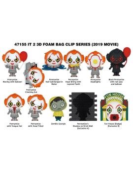 CA CHAPITRE 2 - Series 1 - 3D Foam Bag Clip (Display 24 Pcs) Monogram 1 - Culture-Pop-France